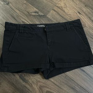 Express shorts. Black. Size 2.